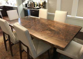 What To Pair a Live Edge Dining Table With?