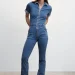The Denim Jumpsuit Is Trending For Spring / Summer