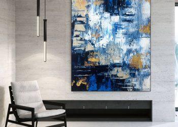 Large Abstract Wall Art: A Bold and Modern Way to Decorate