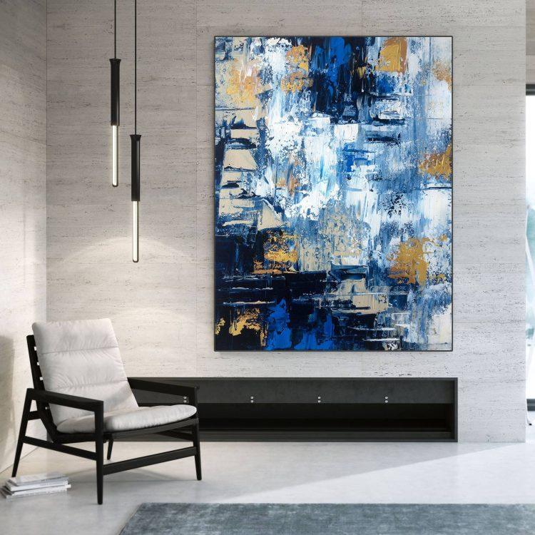 Large Abstract Wall Art: A Bold and Modern Way to Decorate