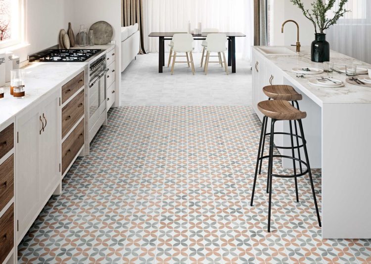 The Best Types of Kitchen Floor Tiles for Durability and Easy Cleaning