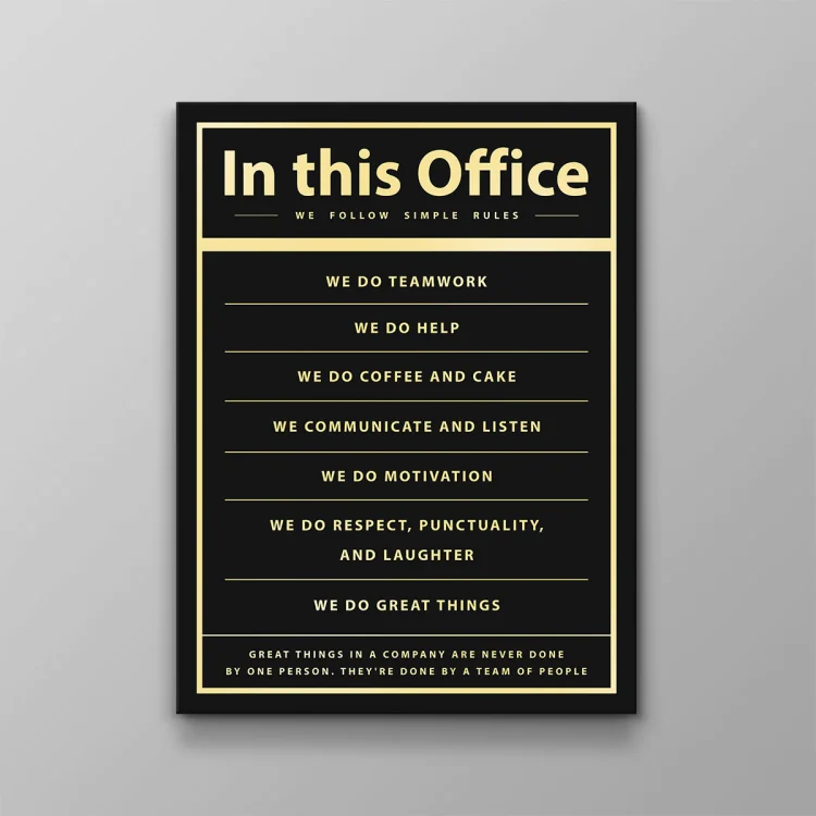 More Than Just Wall Art: Unveiling the Hidden Benefits of Motivational Posters in the Office