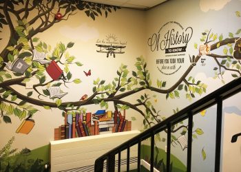From Classrooms to Corridors: Exploring the Creative Impact of School Wall Art Graphics