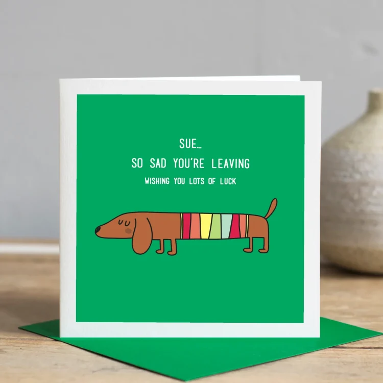 Leaving Cards: A Tangible Expression of Sentiment in Times of Transition