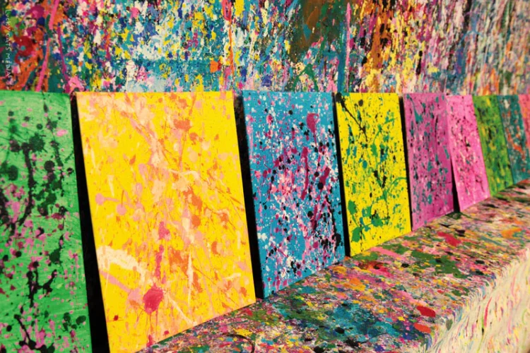 Unleashing Creativity: The Joy of Splatter Painting