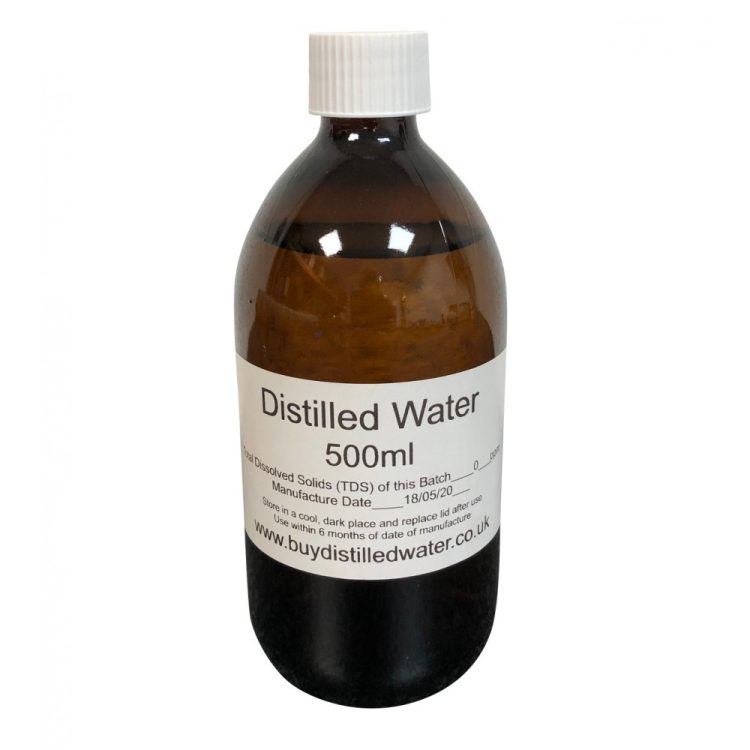 Preserving Perfection: The Amber Glass Advantage for Distilled Water